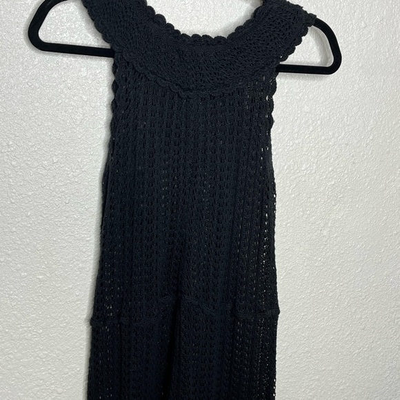 Cassette Black Sweater Dress Sz Large - Picture 5 of 8